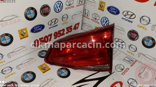 Volkswagen Golf Sol İç Stop çıkma parça