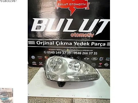 Volkswagen Jetta Sol Ön Far çıkma parça - Bulut Otomotiv Orjinal Çıkma ve Yedek Parça İzmir