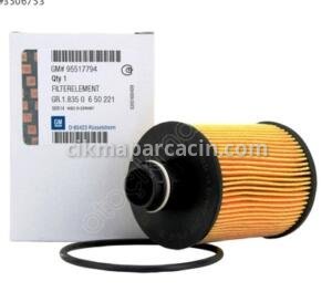 Yeni Aveo 1.3 Dizel Yağ Filtresi 650221-95517794 OEM 650221