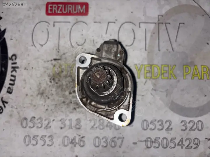 02M911023M SKODA OCTAVİA FABİA SUPERB ROOMSTER Marş Motoru | ERZURUM ÇIKMA PARÇA