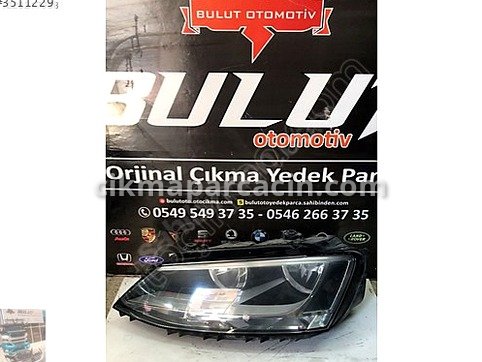 Volkswagen Jetta Sol Ön Far çıkma parça