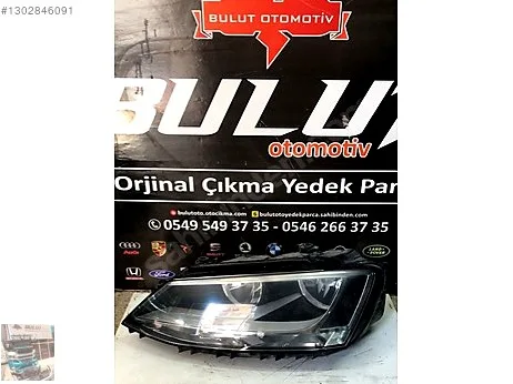 Volkswagen Jetta Sol Ön Far çıkma parça - ANKA OTO YEDEK PARÇA İZMİR