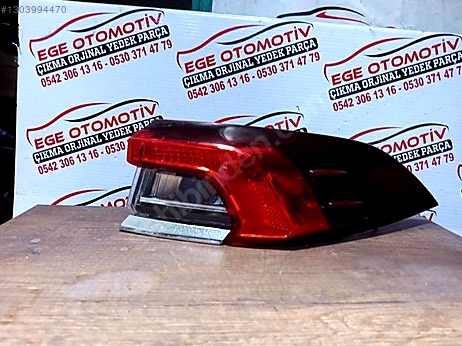 Toyota Corolla Sol Arka Stop çıkma parça