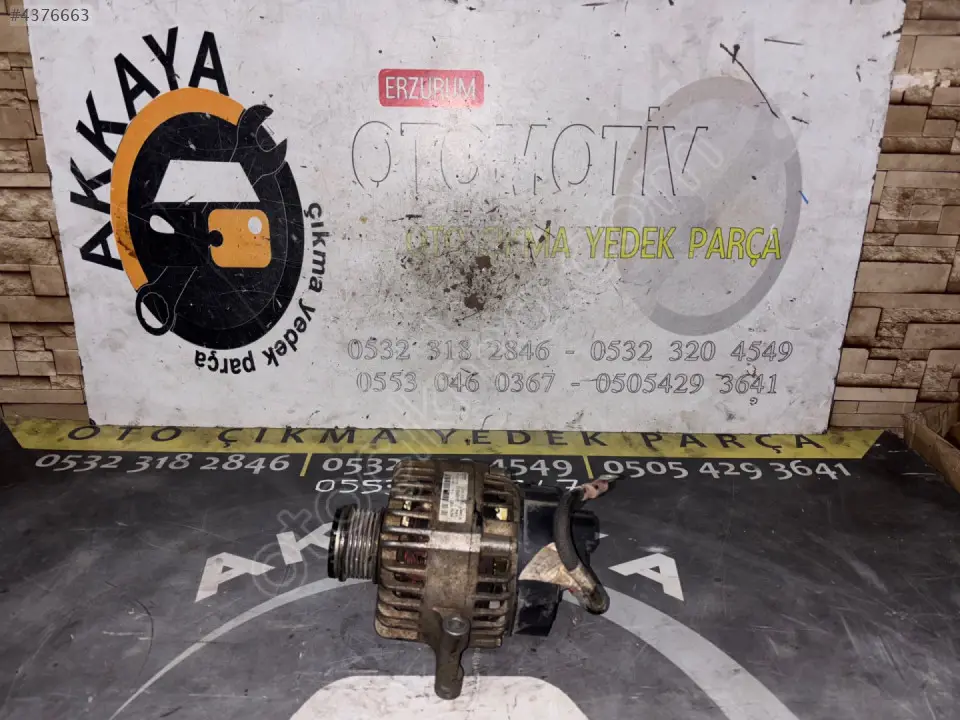 Opel Meriva Şarj Dinamosu çıkma parça - AKKAYA ÇIKMA PARÇA Erzurum