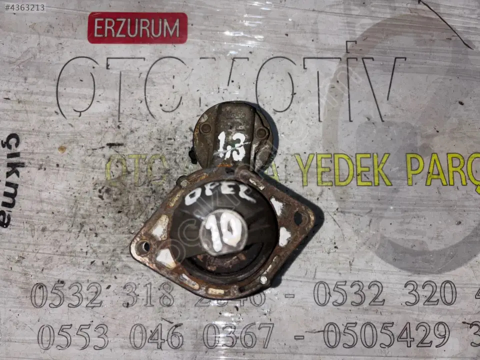 Opel Astra Marş Motoru çıkma parça - AKKAYA ÇIKMA PARÇA Erzurum