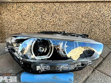 BMW 1 Serisi Sol Ön Far çıkma parça - VİZYON GRUP ORJİNAL ÇIKMA YEDEK PARÇA İstanbul