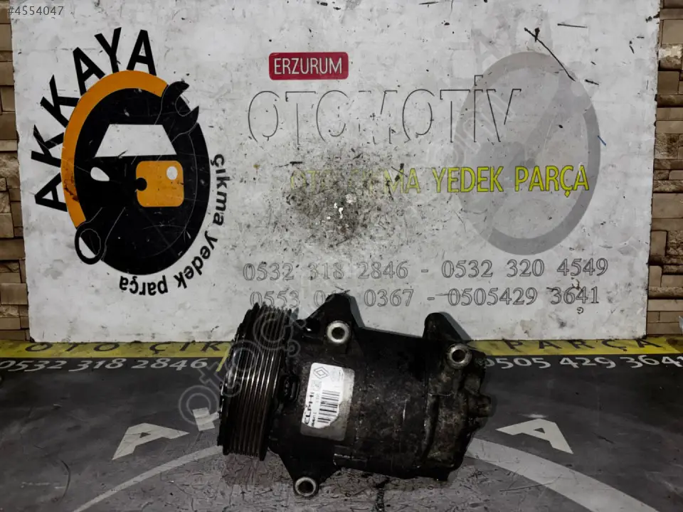 Renault Megane Klima Kompresörü çıkma parça - AKKAYA ÇIKMA PARÇA Erzurum