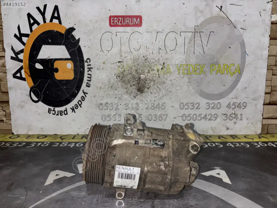 Renault Latitude Klima Kompresörü çıkma parça - AKKAYA ÇIKMA PARÇA Erzurum