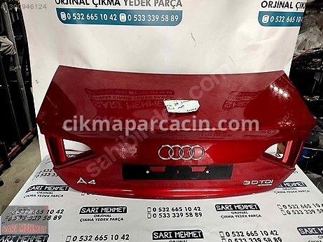 Audi A4 Bagaj Kaplaması çıkma parça