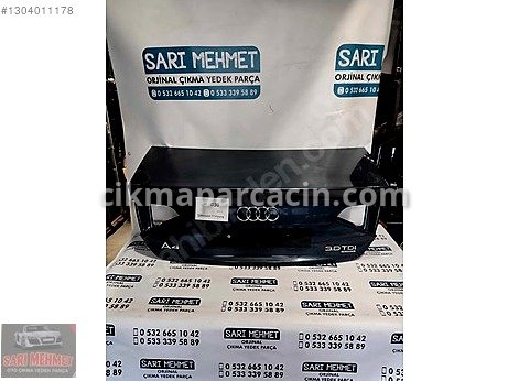 Audi A4 Bagaj Kaplaması çıkma parça