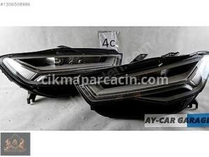 AUDI A6 ÖN FAR SET ( LED MATRİX SOKET SOKETE ) 1.KALİTE 2015- (2. Adet)
