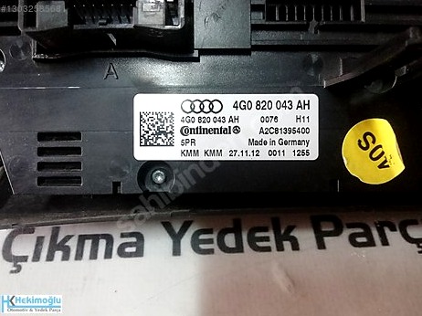 Audi A6 Ön Panel çıkma parça