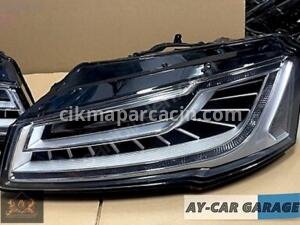 AUDI A8 ( MATRİX LED ) SAĞ SOL FAR SETİ DOLU!! 1.KALİTE!! 2012- (2. Adet)