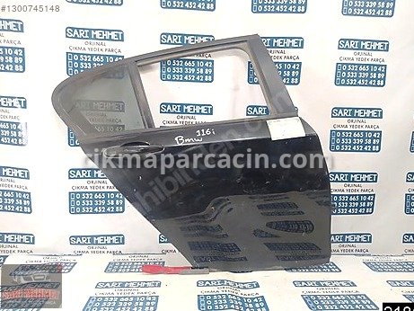 BMW 1 Serisi Kapı (Arka Sağ) çıkma parça