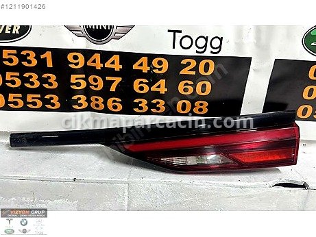 BMW 2 Serisi Sağ Arka Stop çıkma parça