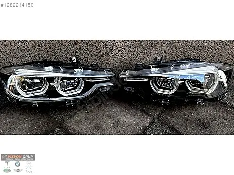 BMW 3 Serisi Sol Ön Far F30, 8739559, 8739560 çıkma parça