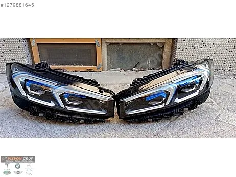 BMW 3 Serisi Sağ Ön Far çıkma parça - VİZYON GRUP ORJİNAL ÇIKMA YEDEK PARÇA İstanbul