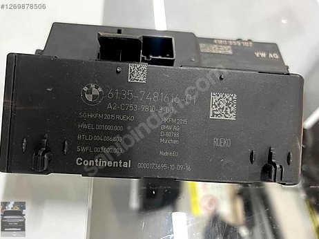 BMW 3 Serisi Bagaj Kapağı çıkma parça