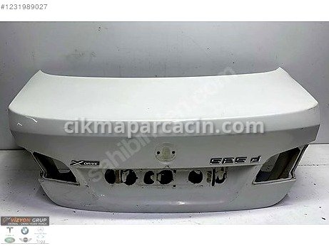 BMW 5 Serisi Bagaj Kapağı çıkma parça