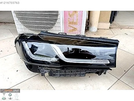 BMW 5 Serisi Sol Ön Far çıkma parça - VİZYON GRUP ORJİNAL ÇIKMA YEDEK PARÇA İstanbul