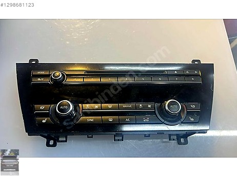 BMW 6 Serisi Klima Kontrol Paneli çıkma parça