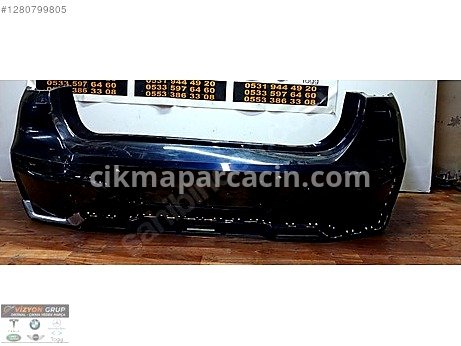 BMW 7 Serisi Arka Tampon çıkma parça