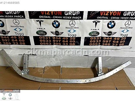 BMW 7 Serisi Tampon Alt Demiri çıkma parça