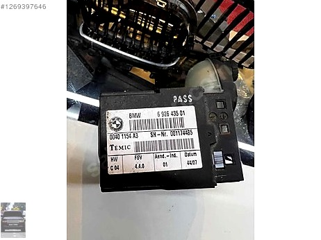 BMW 3 Serisi Ön Koltuk çıkma parça