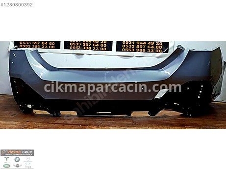 BMW 5 Serisi Arka Tampon çıkma parça