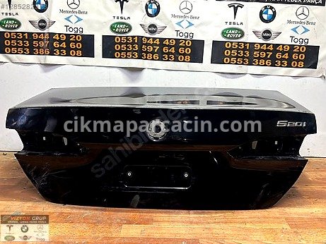 BMW 5 Serisi Bagaj Kapağı çıkma parça