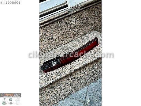 BMW 1 Serisi Arka Tampon çıkma parça