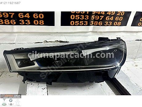 BMW 1 Serisi Sol Ön Far çıkma parça