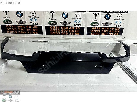 BMW 1 Serisi Arka Tampon çıkma parça