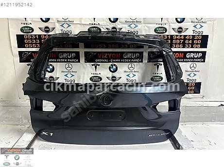 BMW X1 Bagaj Kapağı çıkma parça