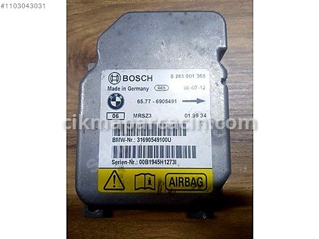 BMW 3 Serisi Airbag Beyni çıkma parça