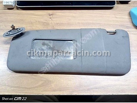 BMW 5 Serisi Güneşlik çıkma parça