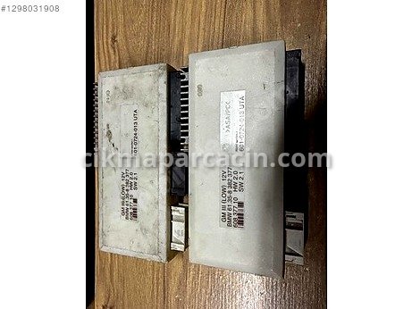 BMW 7 Serisi Cam Modülü çıkma parça