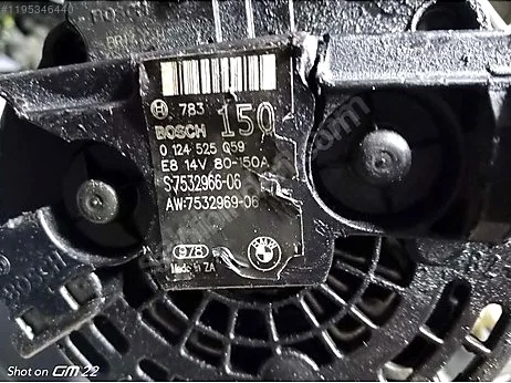 BMW 3 Serisi Şarj Dinamosu çıkma parça - ATA&ALP BMW YEDEK PARCA Sakarya