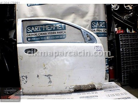 Chevrolet Aveo Kapı (Ön Sağ) çıkma parça