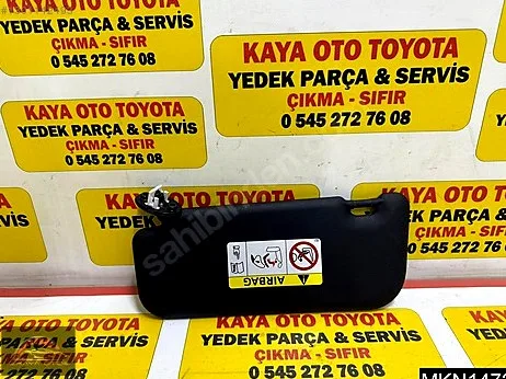 Toyota C-HR Güneşlik çıkma parça - KAYA OTO ÇIKMA TOYOTA Konya