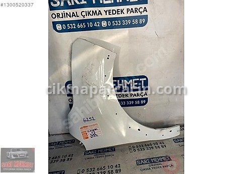 Citroen C3 Çamurluk (Ön) çıkma parça