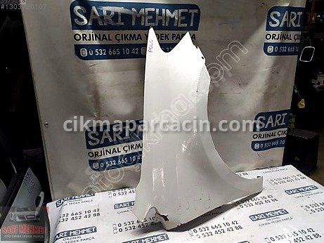 Volkswagen Polo Çamurluk (Ön) çıkma parça