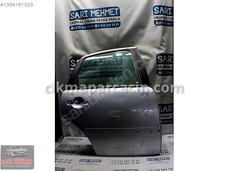 Citroen C3 Kapı (Arka Sağ) çıkma parça