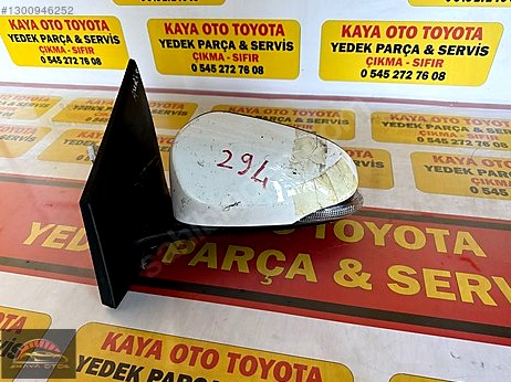 Toyota Auris Sol Dış Ayna çıkma parça