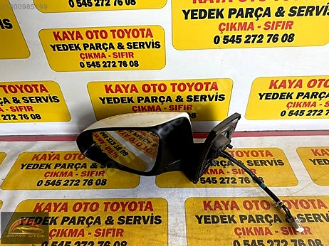 Toyota Corolla Sol Dış Ayna çıkma parça