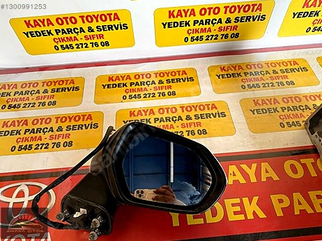 Toyota Corolla Sol Dış Ayna çıkma parça