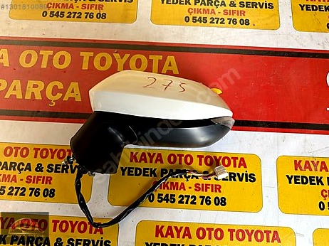 Toyota Corolla Sol Dış Ayna çıkma parça