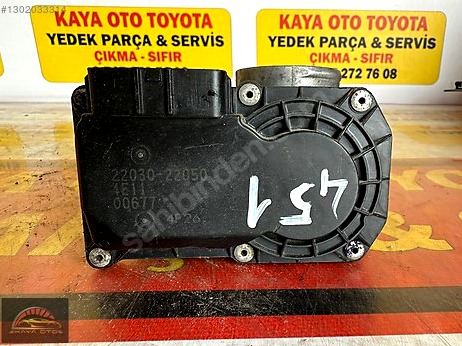 Toyota Corolla Gaz Kelebeği çıkma parça