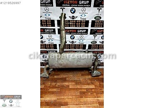 BMW X3 Egzoz Susturucu çıkma parça