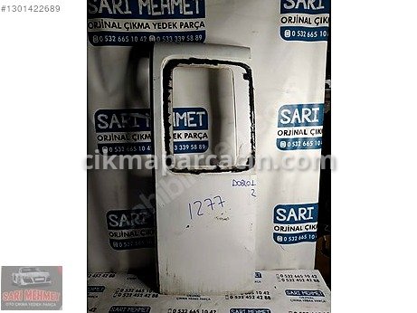 Fiat Doblo Bagaj Kapağı çıkma parça